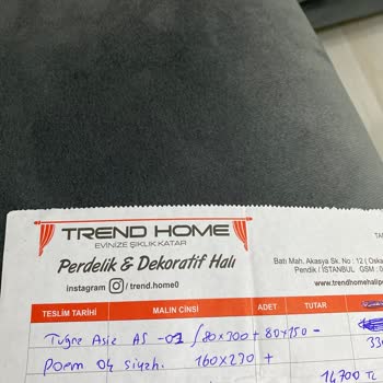 Brillant Tül Perde Kırışıklık Şikayeti