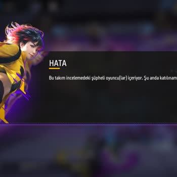 Garena Free Fire Lütfen Hesabı Düzeltin