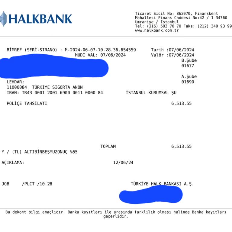 Halkbank Bankanın İzinsiz Çektiği Parayı İade Etmemesi