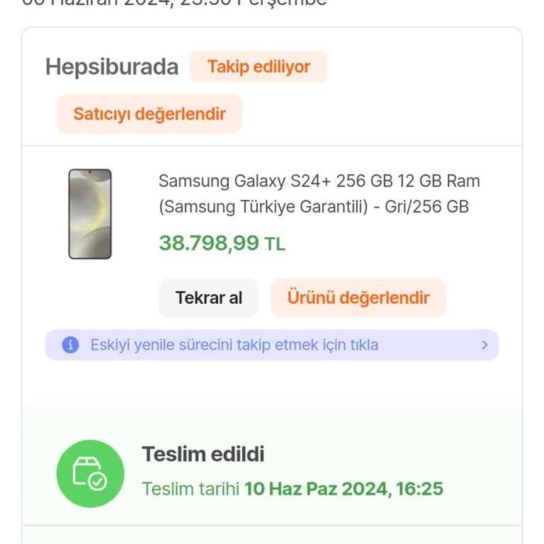 Samsung Telefon S24 Plus Isınma Sorunu