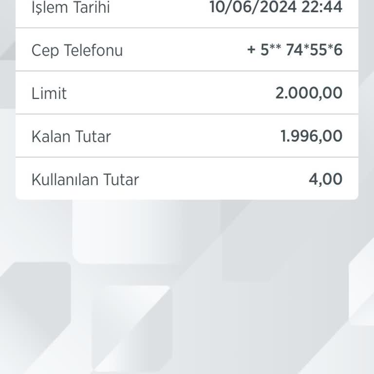 Ziraat Bankası Ziraat Genç Kart Harçlık Avans Sorunu
