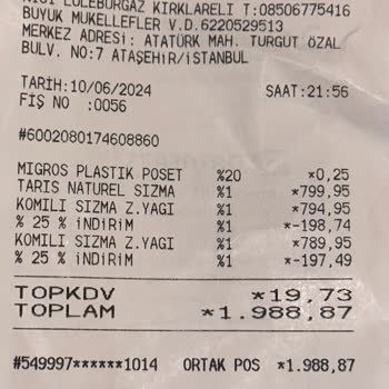 39Burda AVM Migros Mağazası Reyon Fiyatı Gerçek Fiyatı Yansıtmıyor