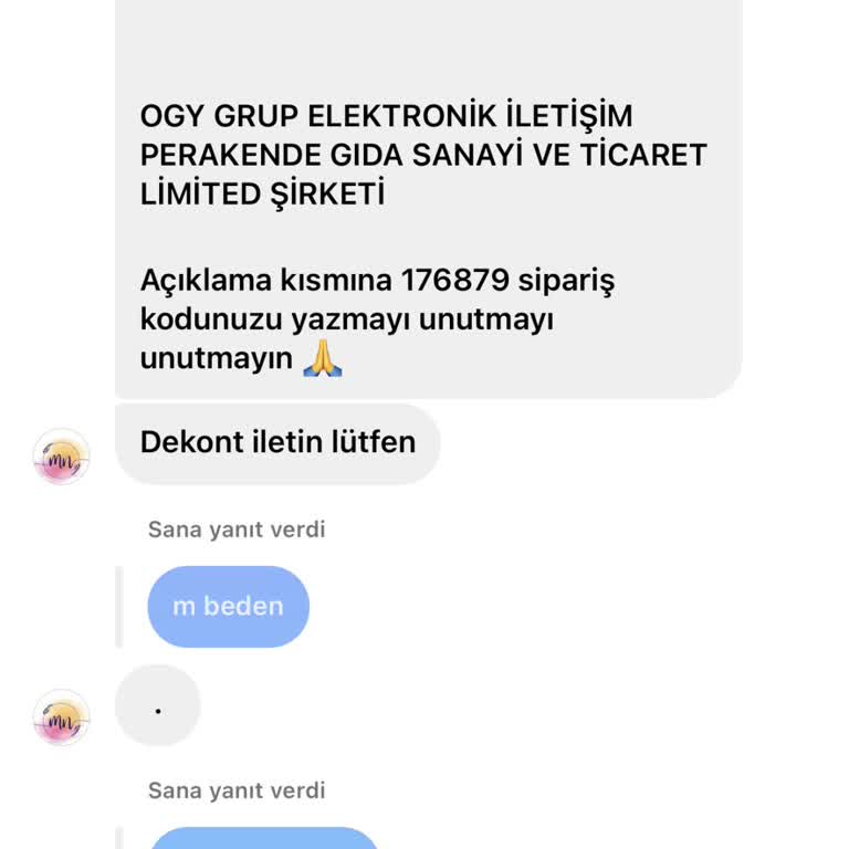 Moda.neslisah (Instagram) Para İadesi Gerçekleşmeden Engellediler