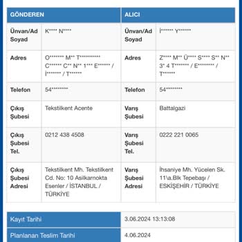 Sürat Kargo Şirketi İşini Düzgün Yapmamaktadır.