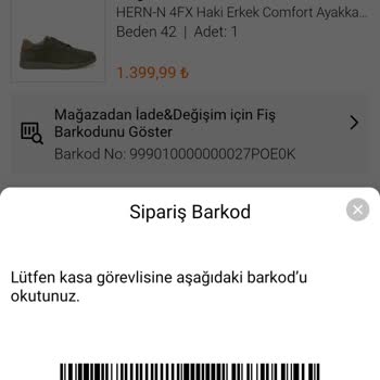 FLO Ayakkabı FLO Ürün Değişimi Çok Kötü