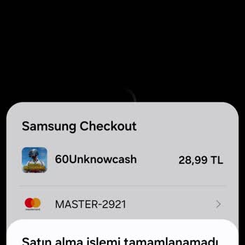 Samsung Galaxy Store Sorunu