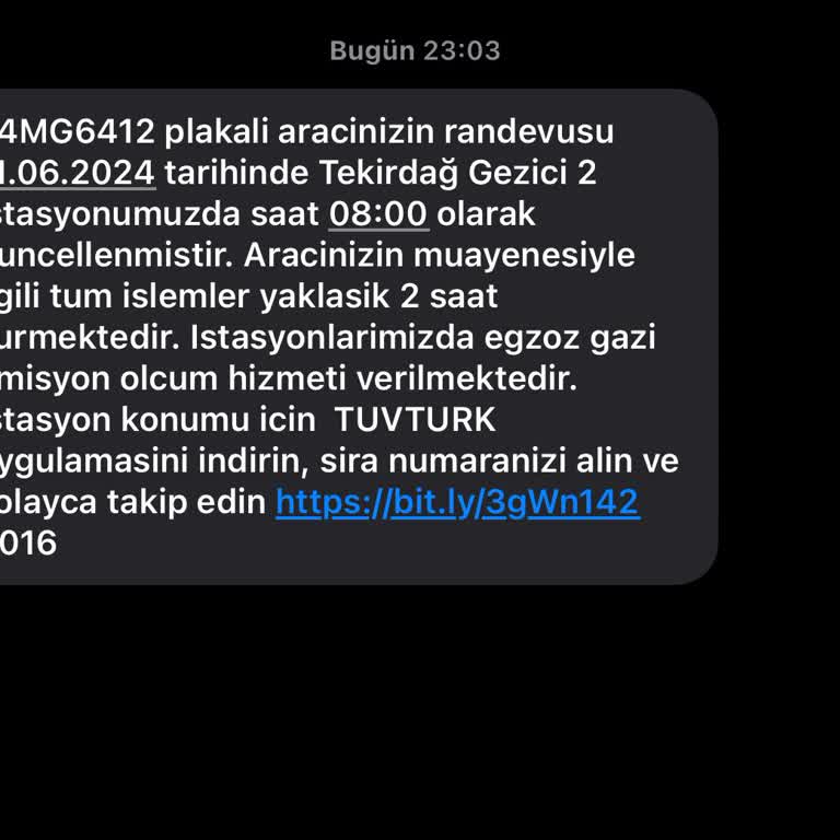 Tüvtürk Tekirdağ Gezici 2 İstasyonu