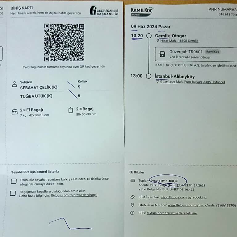 Kamil Koç Bursa-Gemlik Otogarında Yolcu Mağduriyeti!