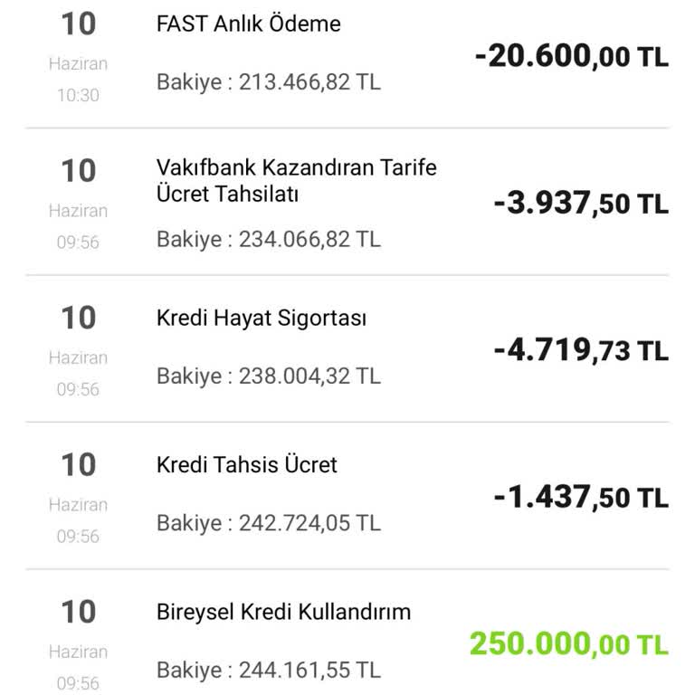VakıfBank İade Banka Parası