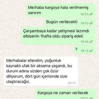Lesequence Ürün Göndermiyor Ürün İade Talebi İstedim Mesaja Bakmıyor