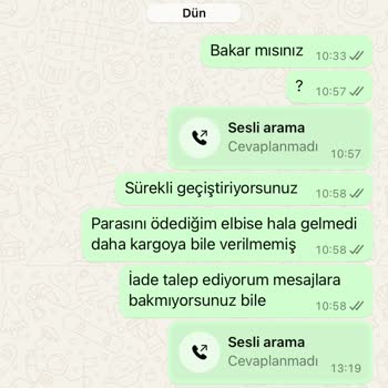 Lesequence Ürün Göndermiyor Ürün İade Talebi İstedim Mesaja Bakmıyor