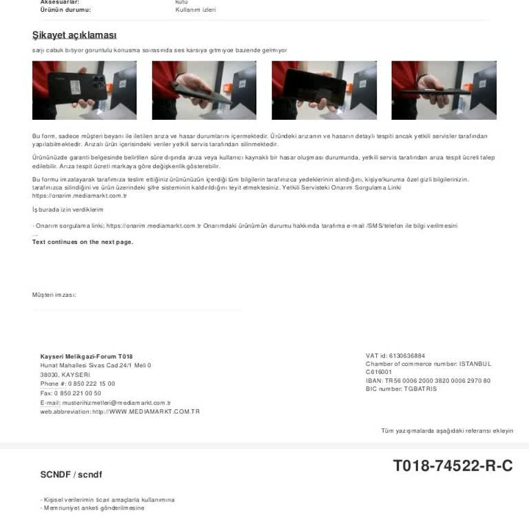 Media Markt Müşterisini Mağdur Ediyor.!