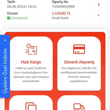 evdeeczane.com İşlem Yapılmayan Siparişim
