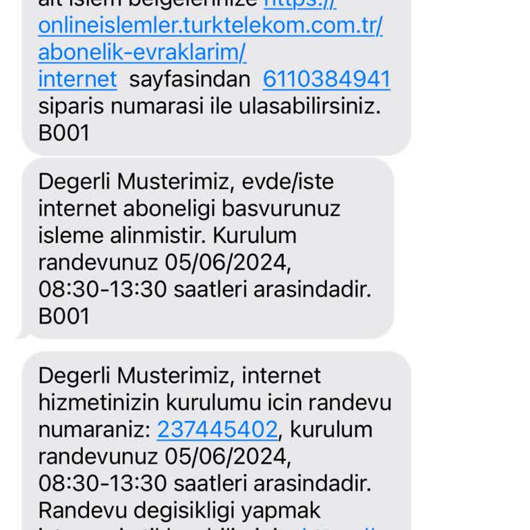 Türk Telekom Kurulumu Yapmadan Giden Personel