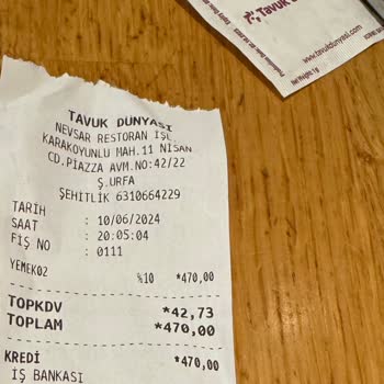 Tavuk Dünyası Pişmemiş Ürün Verilmeyen Hizmet