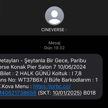 Paribu Cineverse Film İzlemeye Gittik, Unutulduk.
