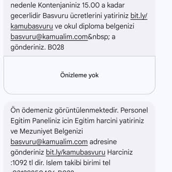 Kamualim.com Para İadesi İstiyorum!