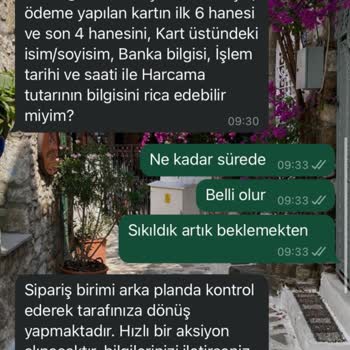 Dyson Web Sitesi Sipariş Oluşturmak