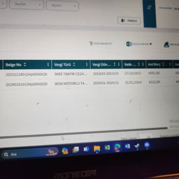 GİB Sonradan Üretilen Ceza Ve Ödenen Taşıt Vergisi