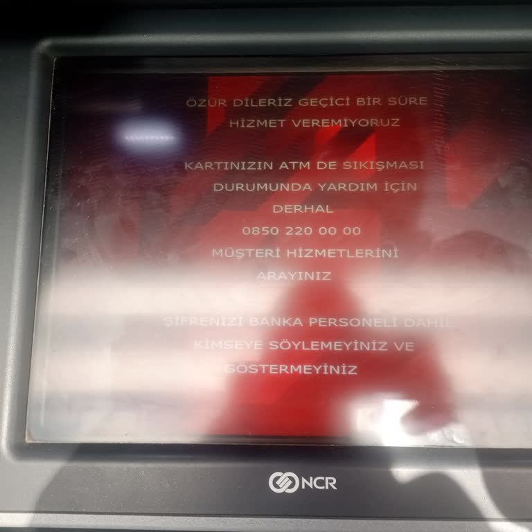 Ziraat Bankası ATM Paramı Yuttu