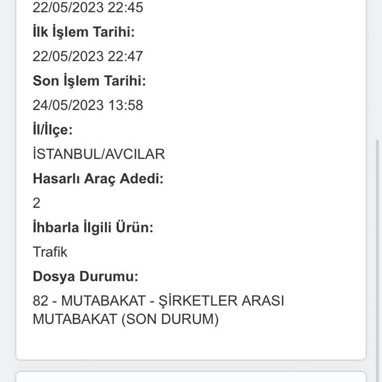 Eureko Sigorta Ben 100/100 Haklı Olduğum Trafik Kazasında İcra Davası Açılmış Bana