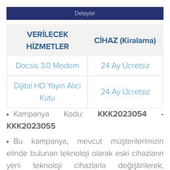 TÜRKSAT Kablo Net Cihaz Değişimi