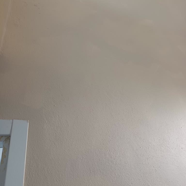 Filli Boya Dalgalanma Oluyor Duvarda Görüntü Çok Kotu