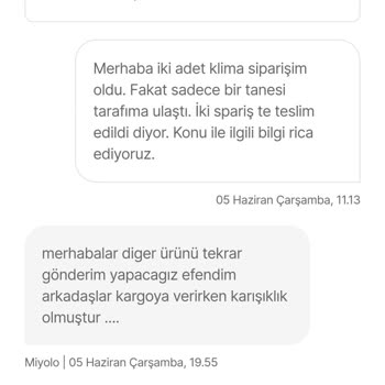 Miyolo Hepsiburada Elime Ulaşmayan Ürünün Parasını Aldı.