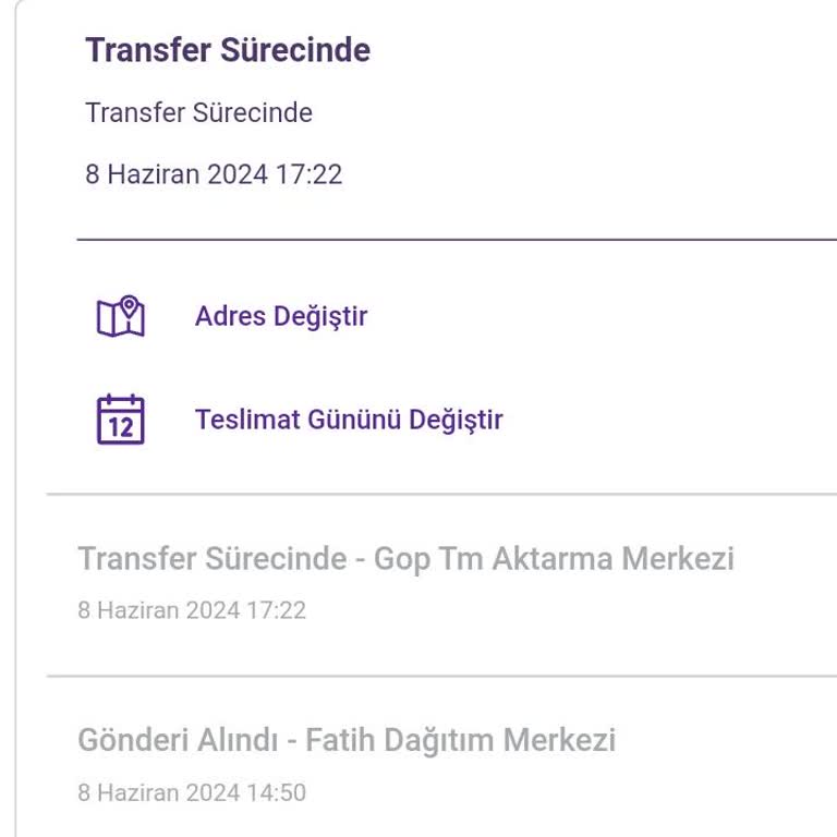 Hepsijet İle 4 Gündür İstanbul'dan KÜTAHYA'YA Gelemeyen Paket