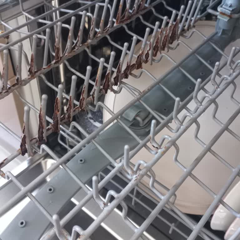 Samsung Bulaşık Makinesi Paslandı.