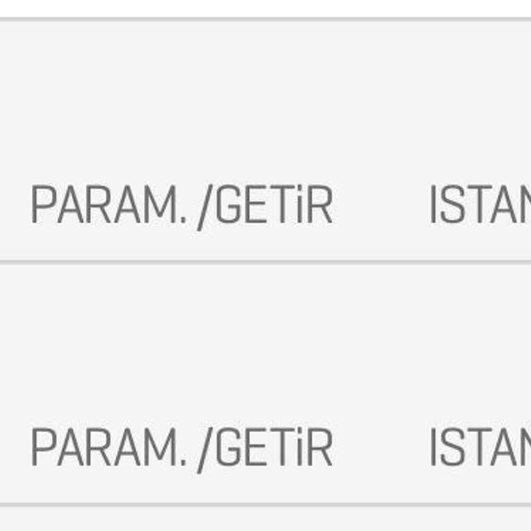 Getir Hesabımdan Para Çekti