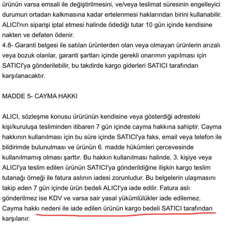 Meri Store Tarafından Mağdur Edilmeye Çalışıyorum