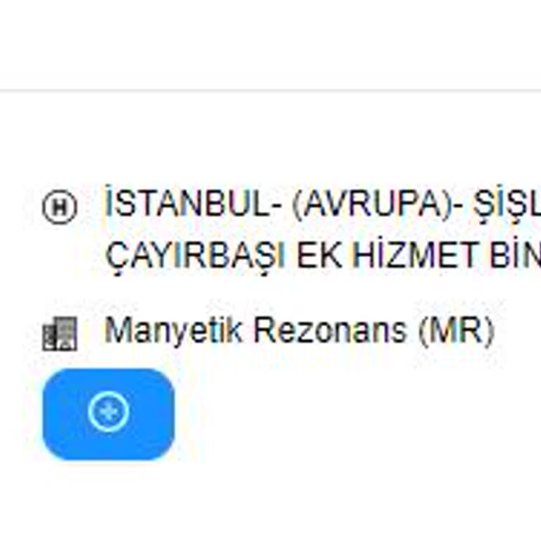 Şişli Hamidiye Etfal Eğitim ve Araştırma Hastanesi MR Randevumuz Olmasına Rağmen Kendi Hataları Yüzünden Çekinemedik