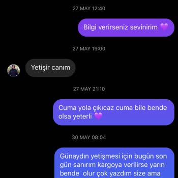 Hktasarimofficial (Instagram) Müşteri Hizmetlerinde Büyük Hayal Kırıklığı