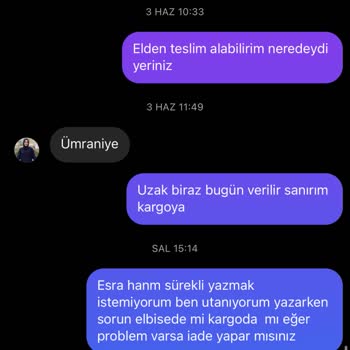 Hktasarimofficial (Instagram) Müşteri Hizmetlerinde Büyük Hayal Kırıklığı