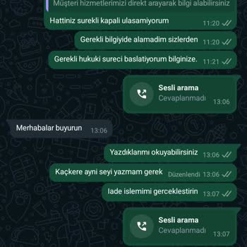 Melvien Mağduriyetimi Çözmedi. Paramı İade Etmedi.
