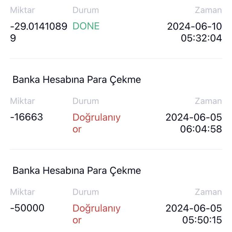 Gate.io Bankaya Para Çekme İşlemimi Tamamlamıyor!