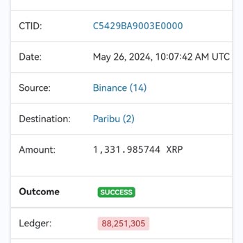 Paribu Hesabıma XRP Lerimi Aktarmıyor