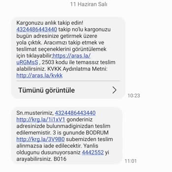 Sürat Kargo Bodrum Şube Teslimat Sorunsalı