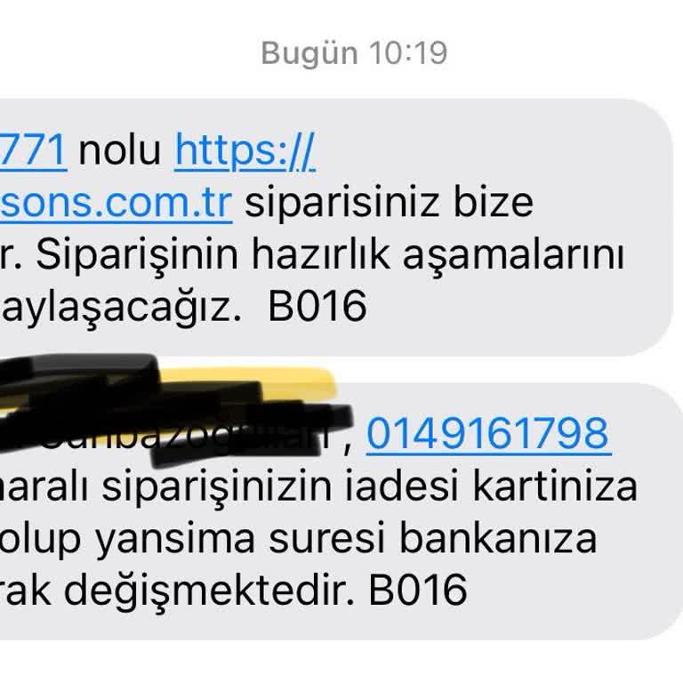 Watsons Sebep Belirtmeden İptal