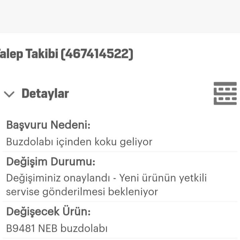 Beko Buzdolabı Siparişim Gelmedi