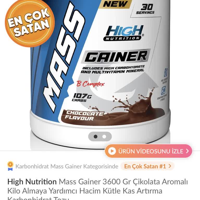 High Nutrition Trendyol'da Şüpheli Alışveriş