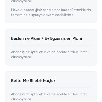 Betterme İzinsiz Abonelik Oluşturuldu