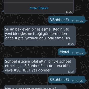 BİP Bisohbet Kimseyle Eşleşemiyorum