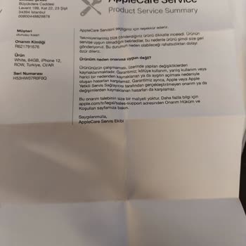 Teknosa Yetkisiz İşlemli Telefon Satmış.