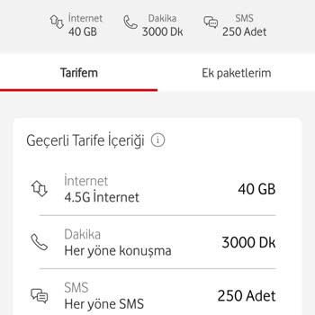 Vodafone Yüksek Fatura Geldi