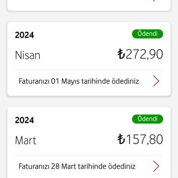 Vodafone Yüksek Fatura Geldi