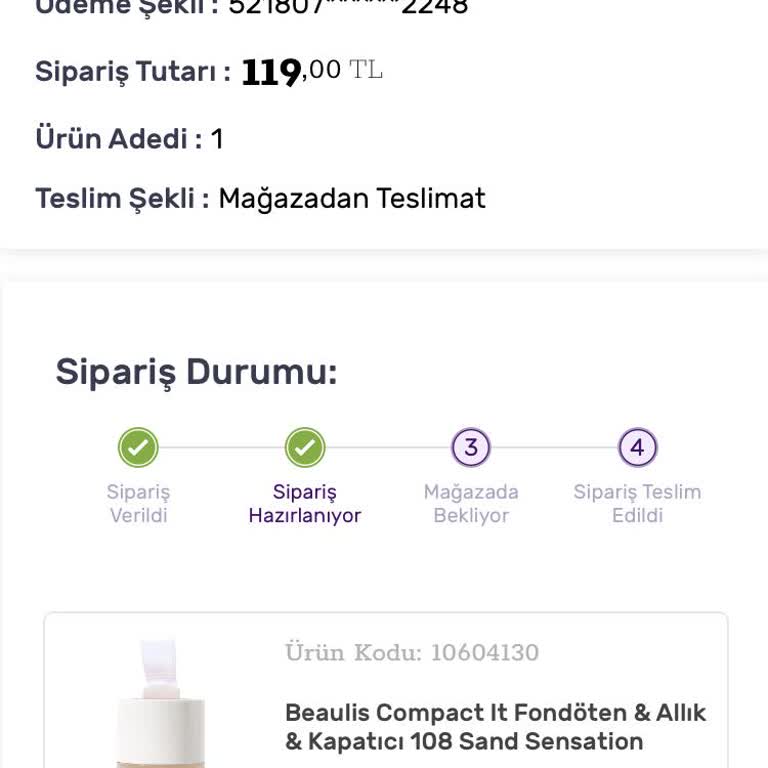 Gratis Mağazadan Teslimat Sorunu