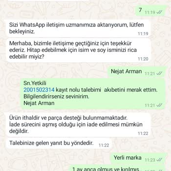 Carrefour'un Duyarsızlığı, Sattığı Ürünün Arkasında Durmaması.!?