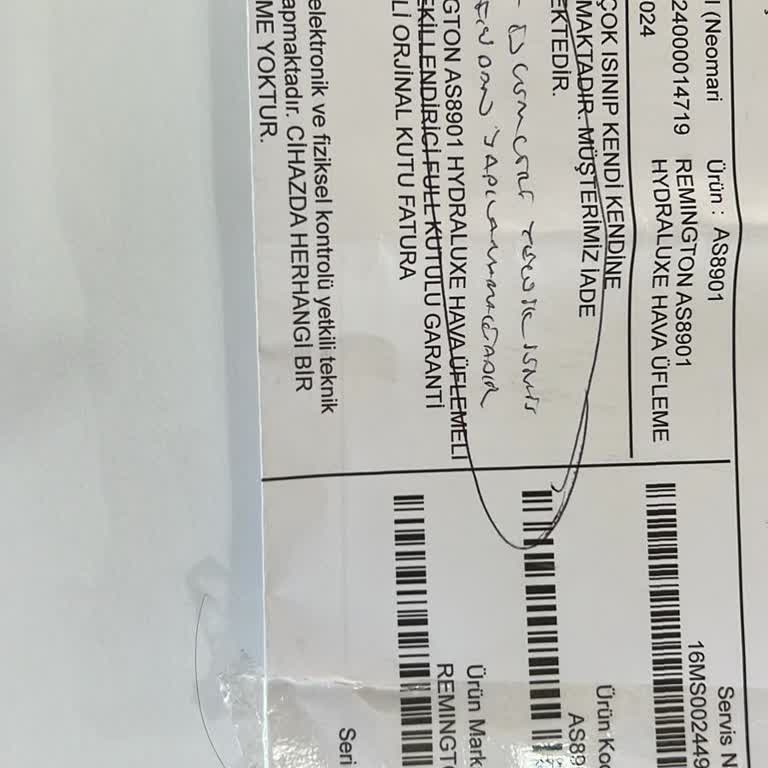 Vatan Bilgisayar Remington Saç Şekillendirici İade